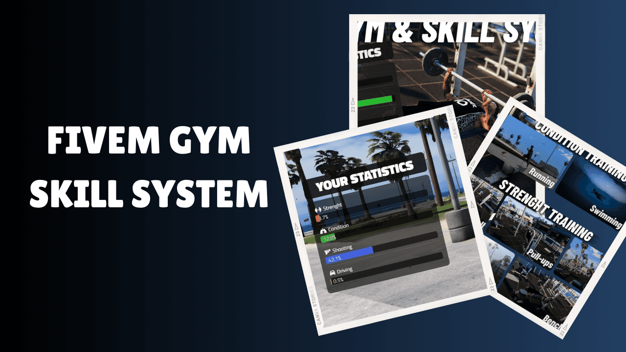 FiveM Gym Skill System