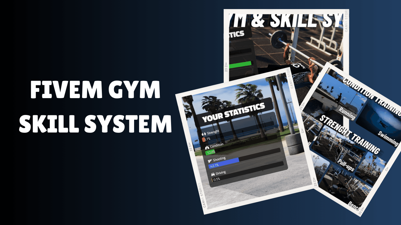 FiveM Gym Skill System