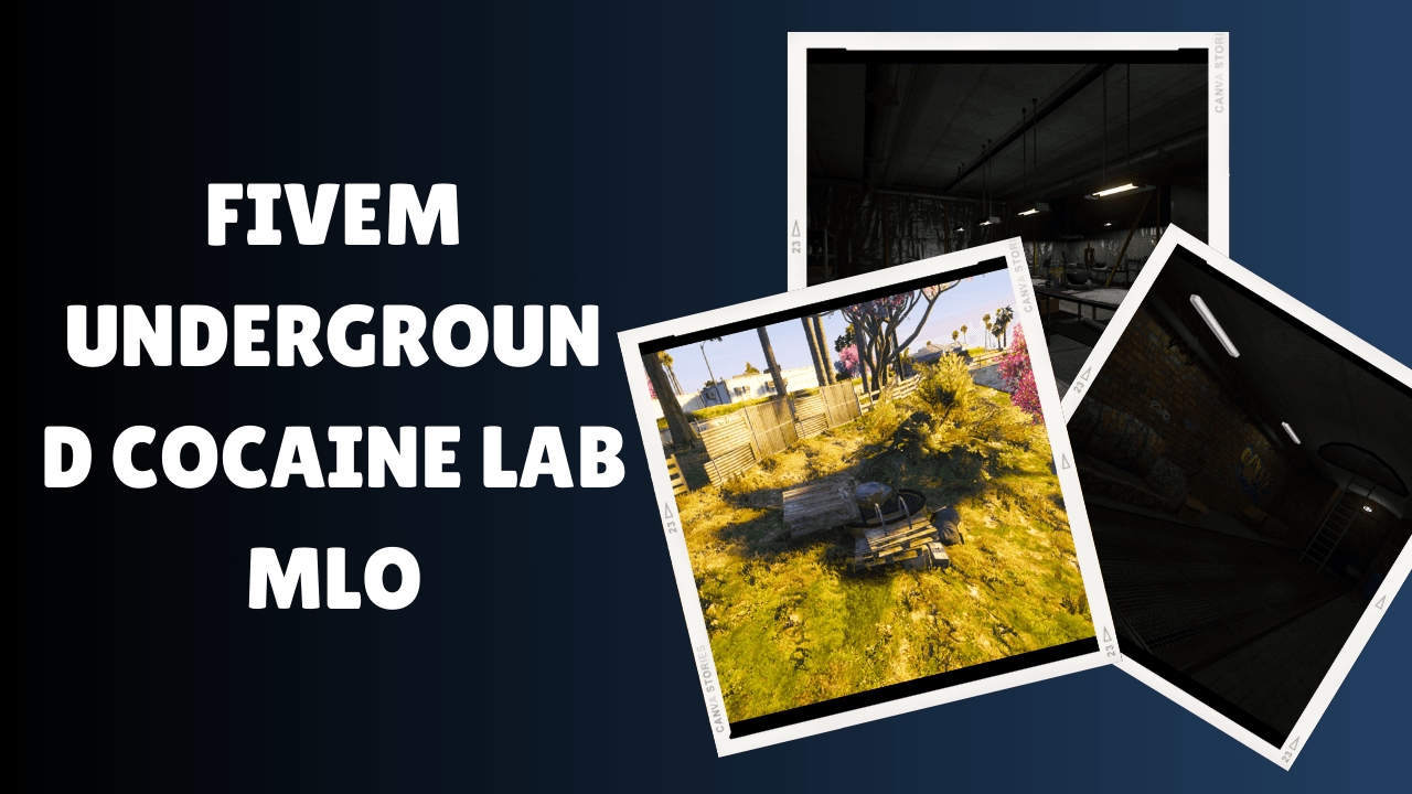 FiveM Underground cocaine lab MLO