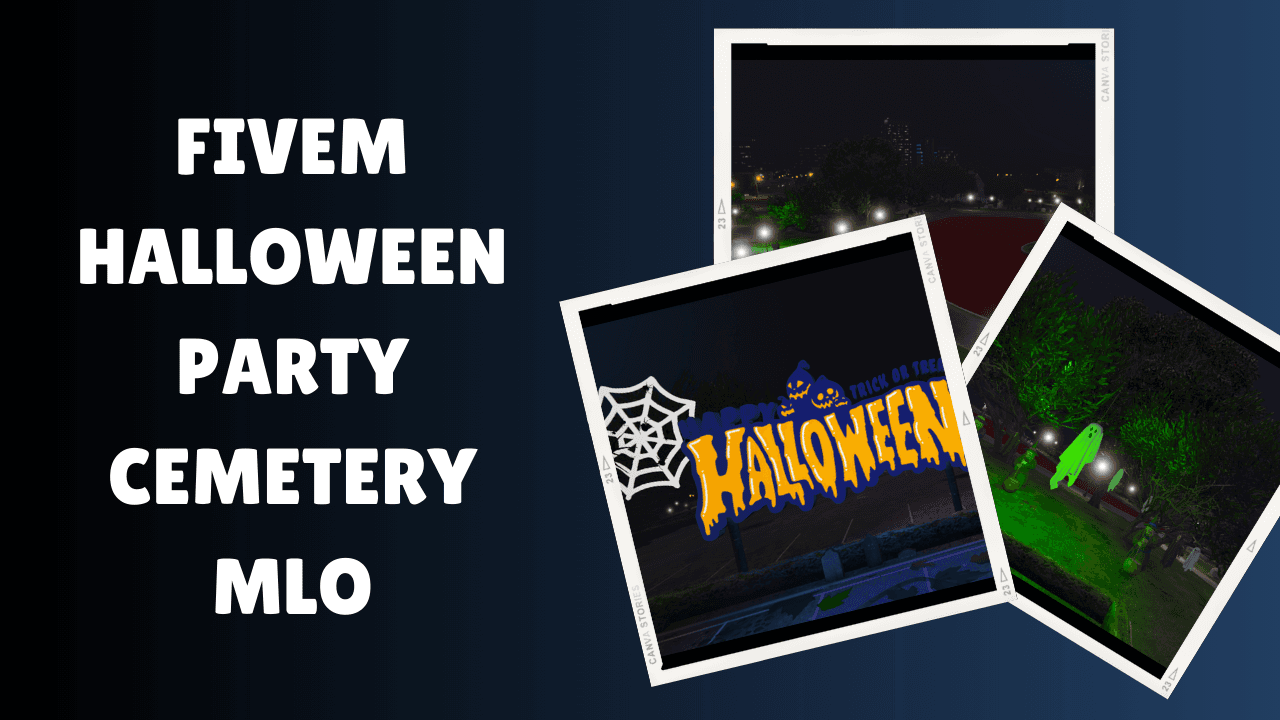 FiveM Halloween Party Cemetery MLO