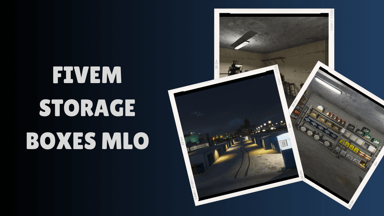 FiveM Storage Boxes MLO