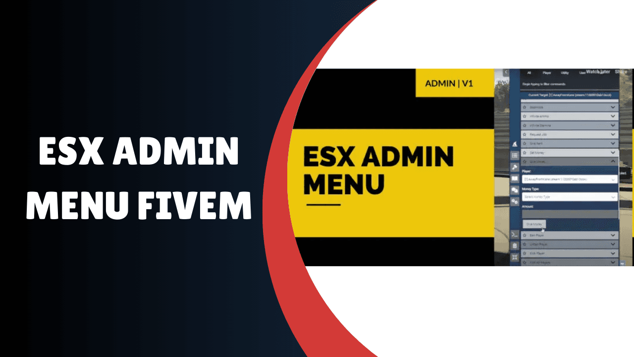 ESX Admin Menu FiveM