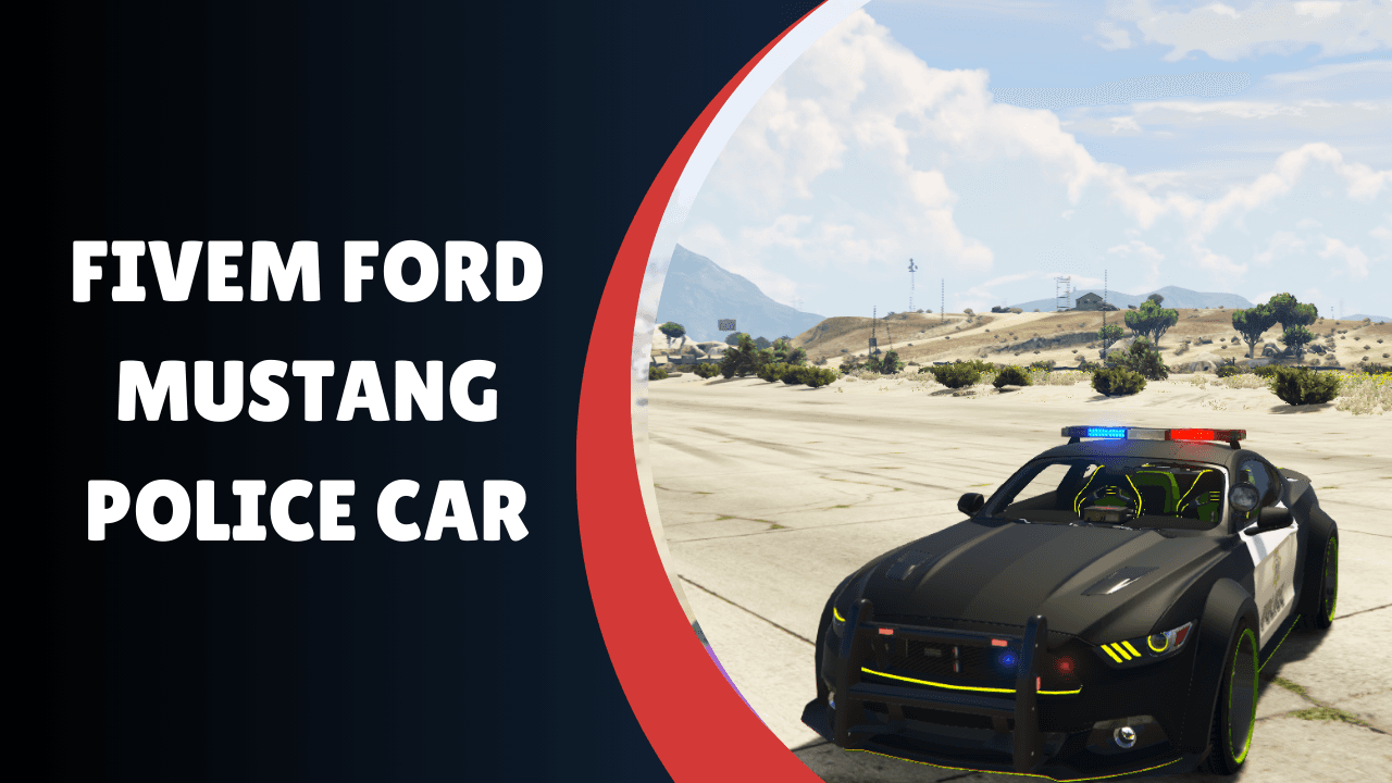 FiveM Ford Mustang Police Car