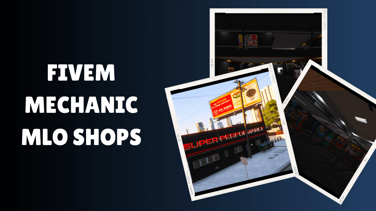 FiveM Mechanic MLO Shops