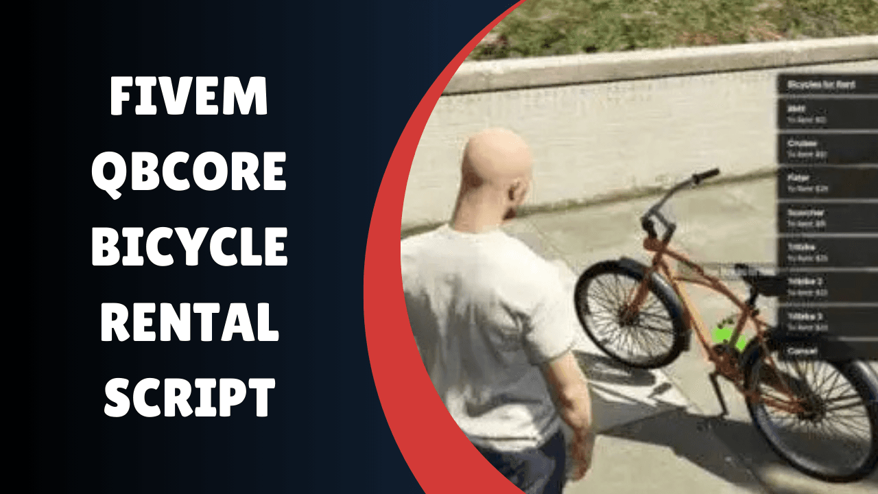 FiveM QBcore Bicycle Rental Script
