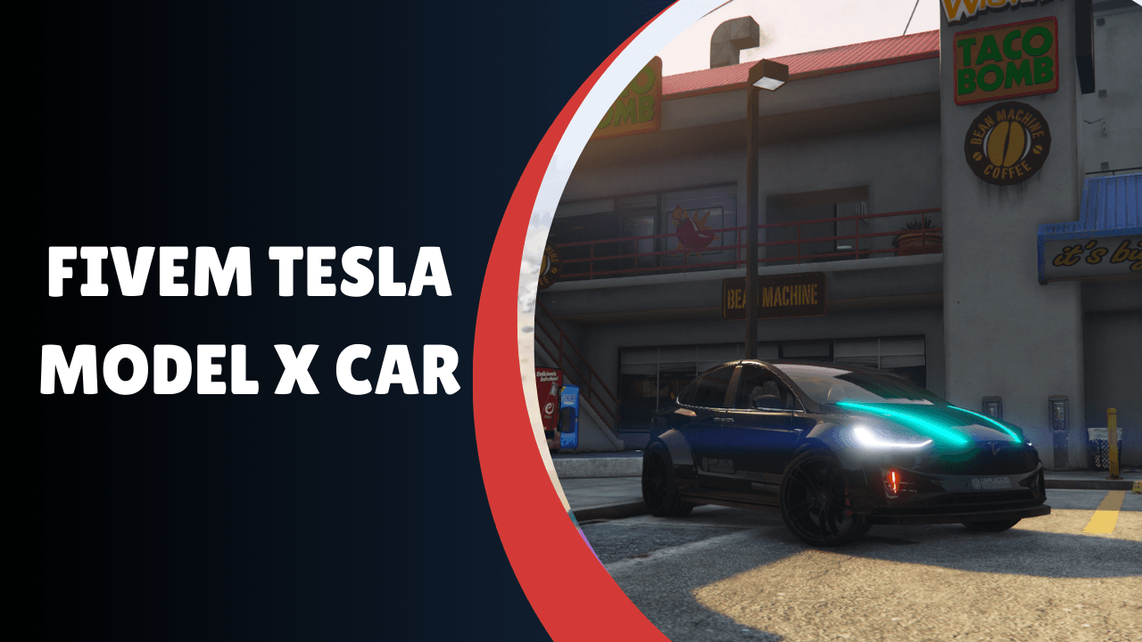 FiveM Tesla Model X Car
