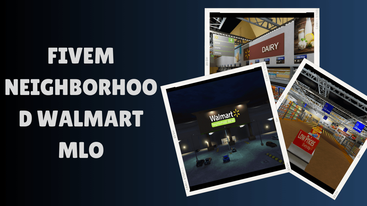 FiveM Neighborhood Walmart MLO