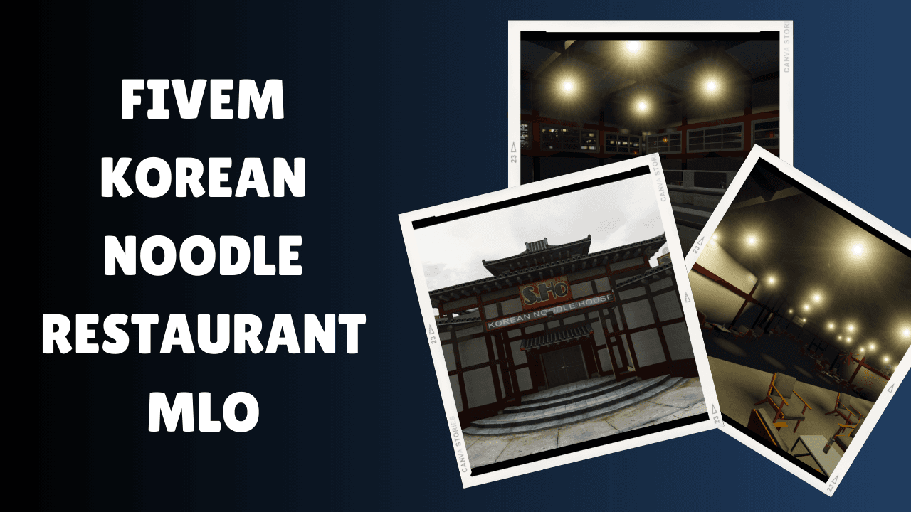FiveM Korean Noodle Restaurant MLO