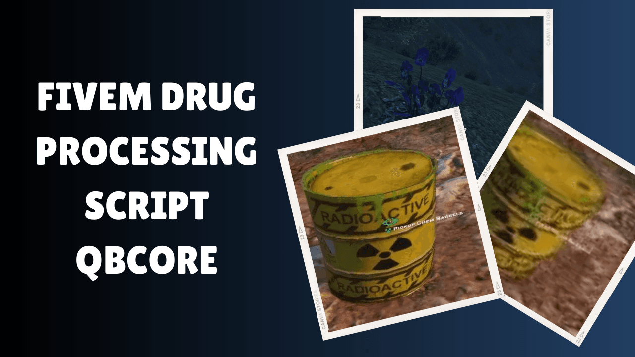 FiveM Drug Processing Script QBcore