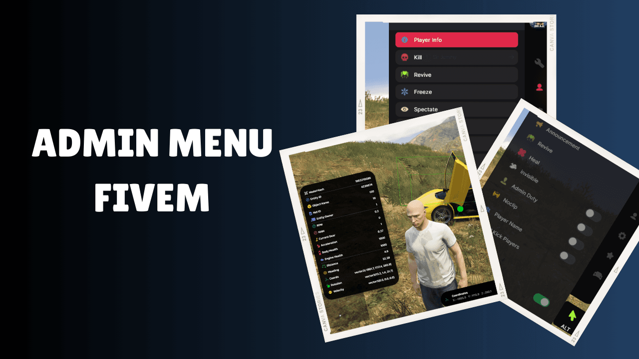 Admin Menu FiveM