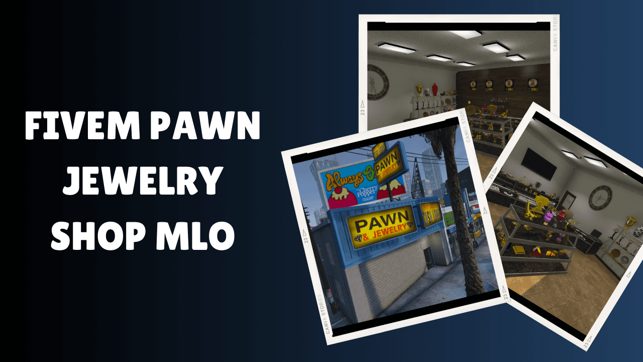 FiveM Pawn Jewelry Shop MLO