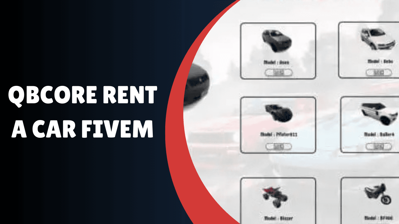 QBcore Rent A Car FiveM