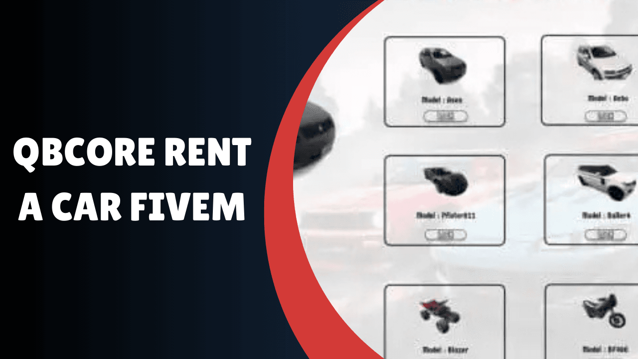 QBcore Rent A Car FiveM