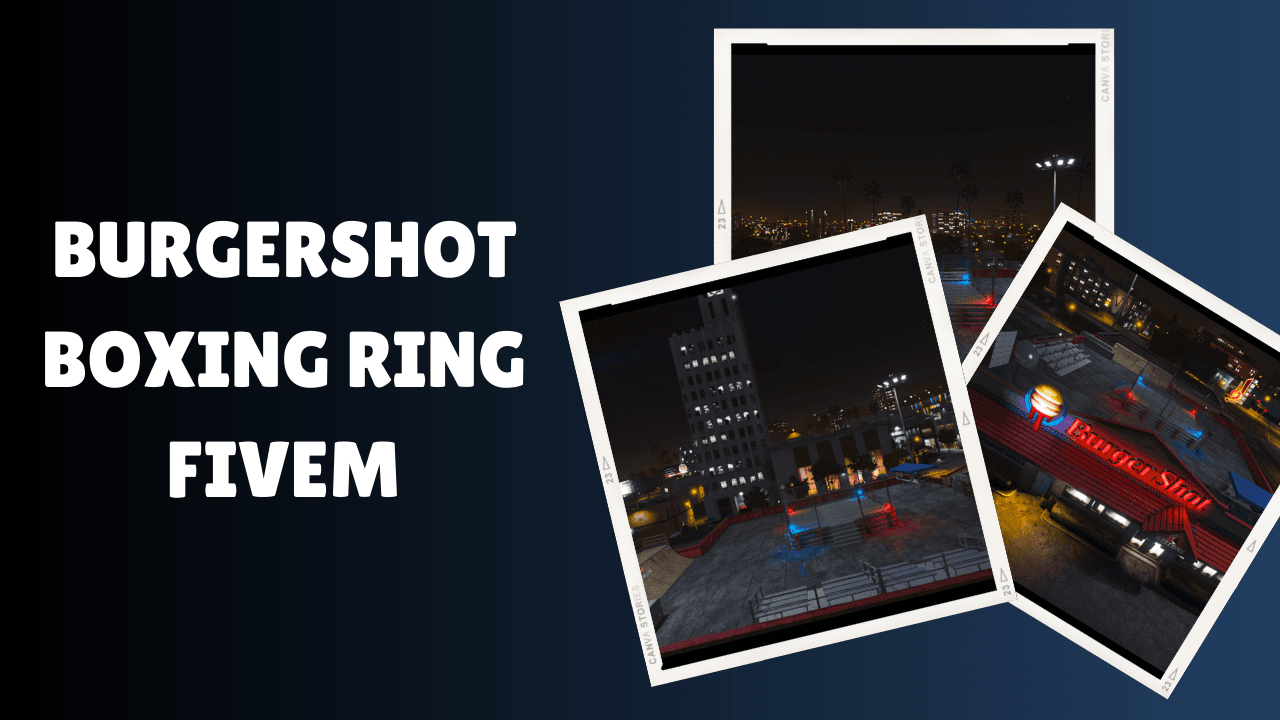 Burgershot Boxing Ring FiveM