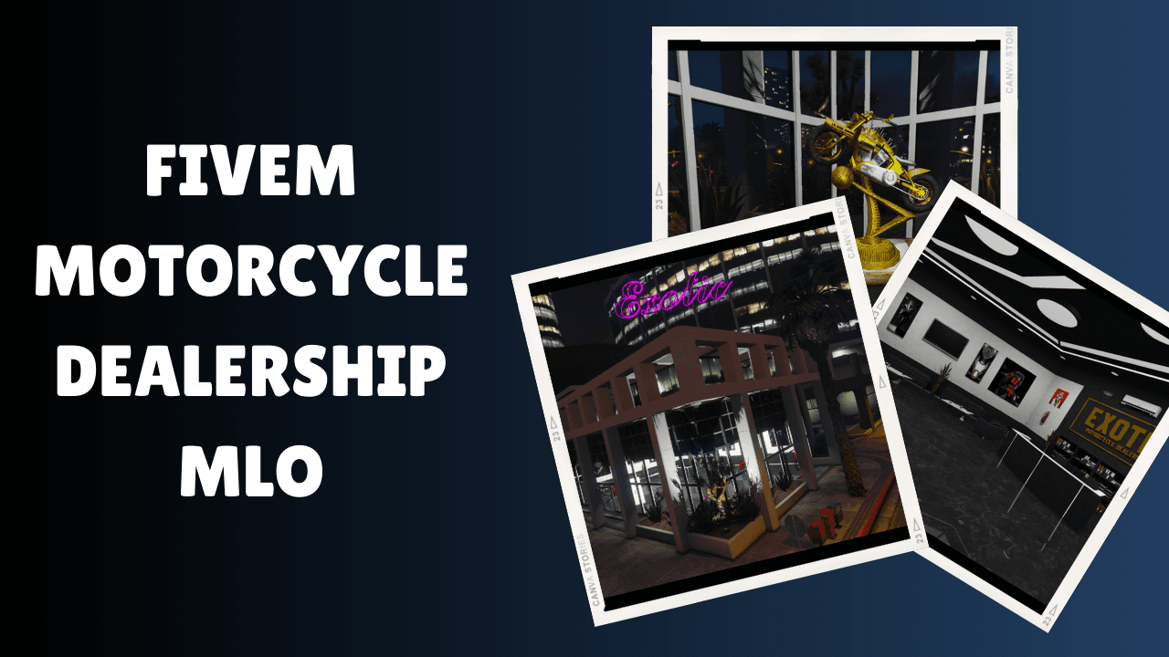FiveM Motorcycle Dealership MLO
