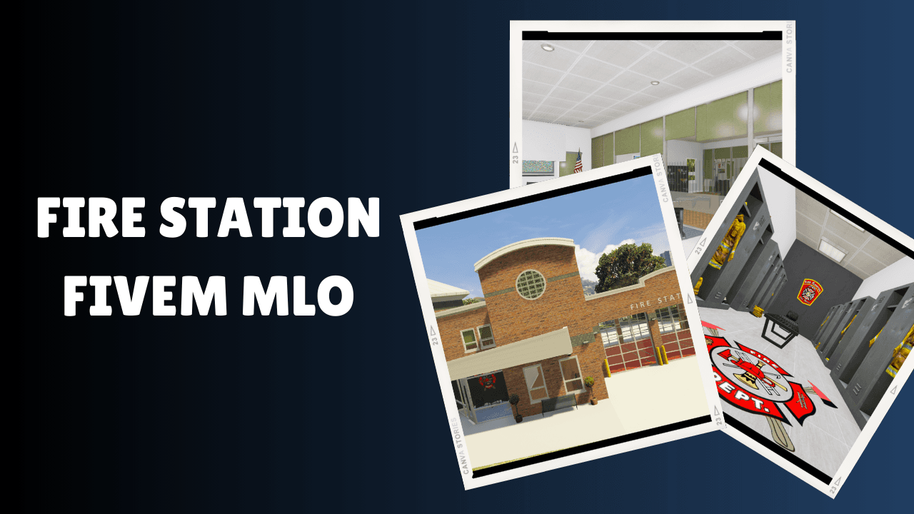 Fire station FiveM MLO