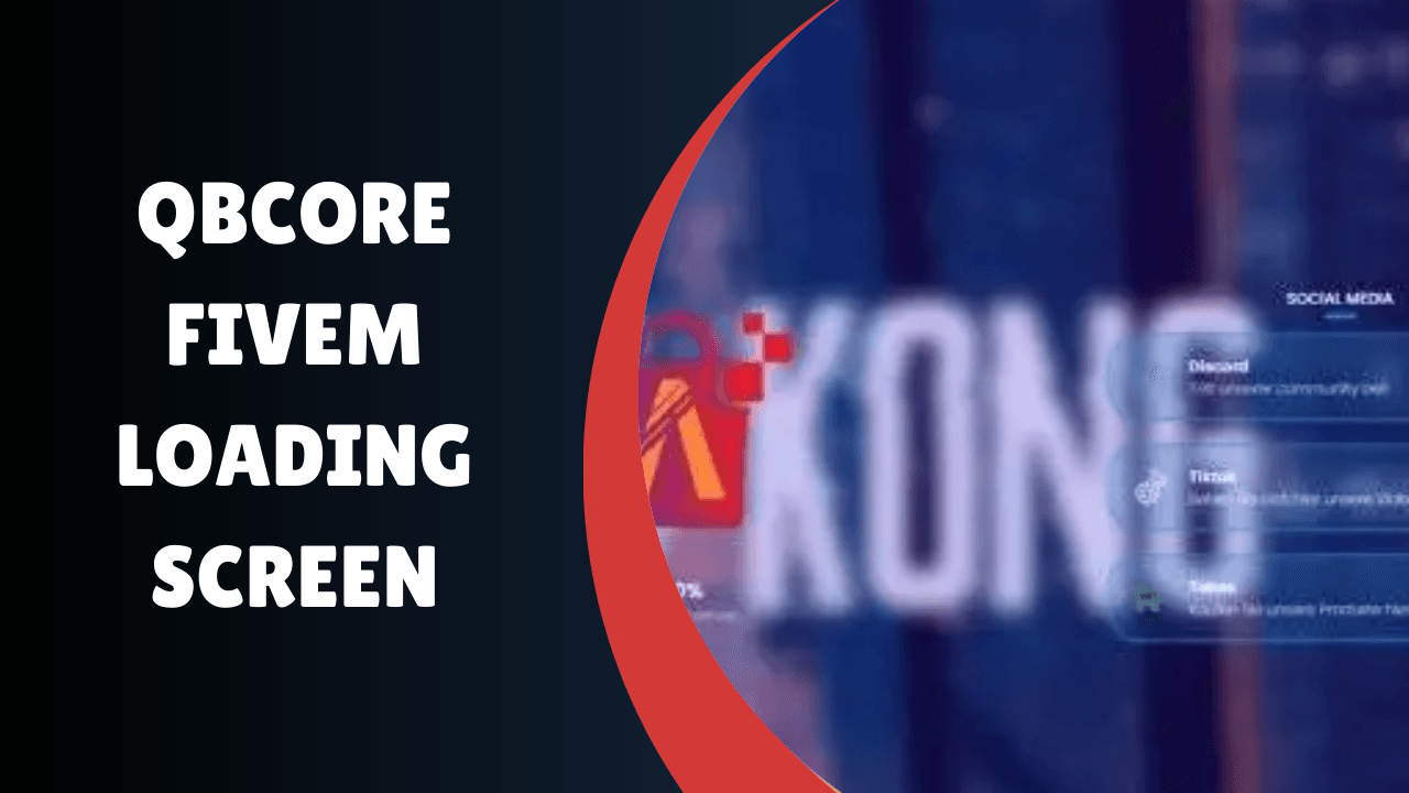 QBcore FiveM Loading Screen