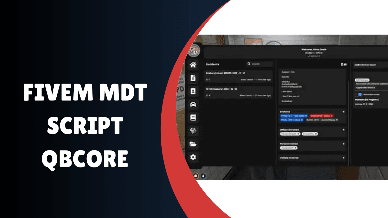 FiveM MDT Script QBcore