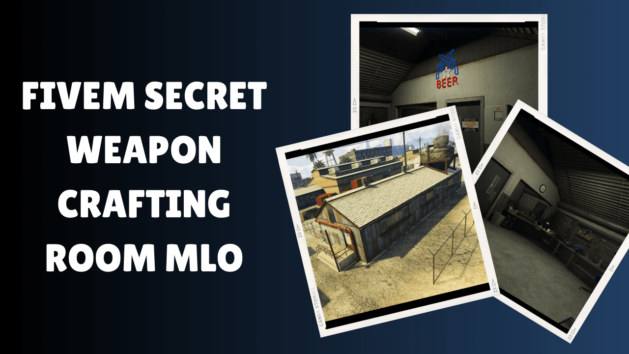 FiveM Secret Weapon Crafting Room MLO