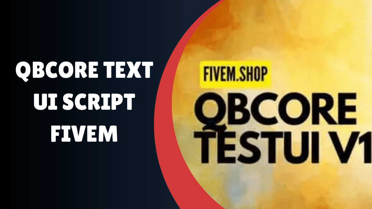 QBcore Text UI Script FiveM