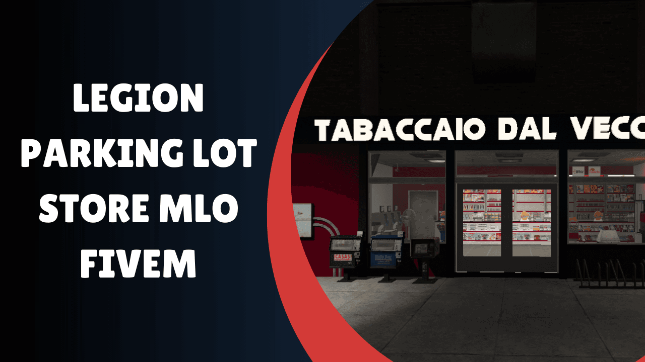 Legion Parking lot Store MLO FiveM