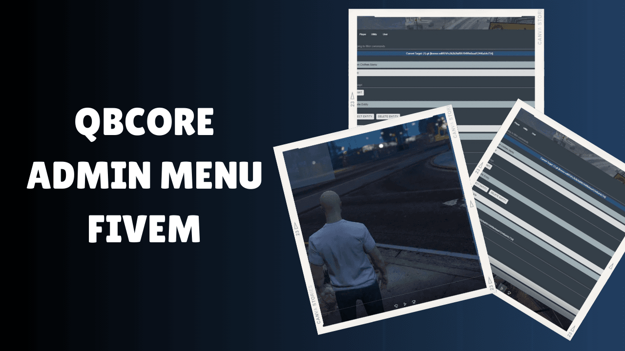 QBcore Admin Menu FiveM
