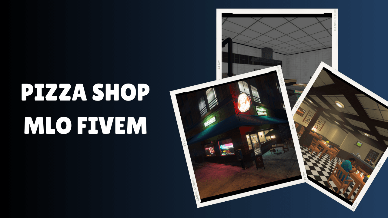 PIZZA Shop MLO FiveM