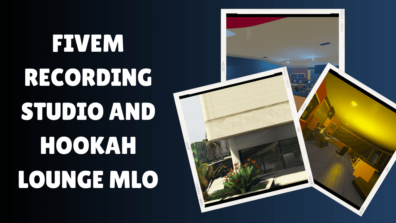 FiveM Recording Studio and Hookah Lounge MLO