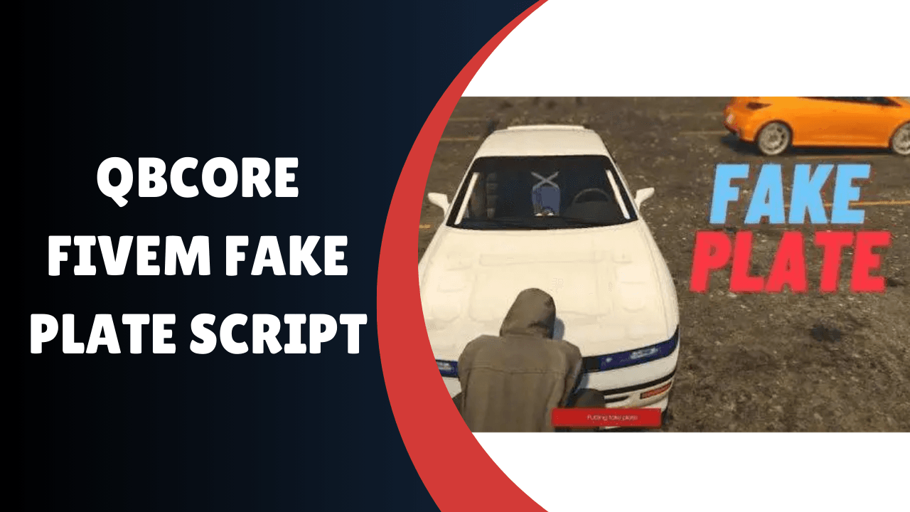 QBcore FiveM Fake Plate Script