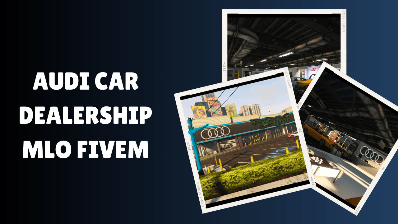 Audi Car Dealership MLO FiveM