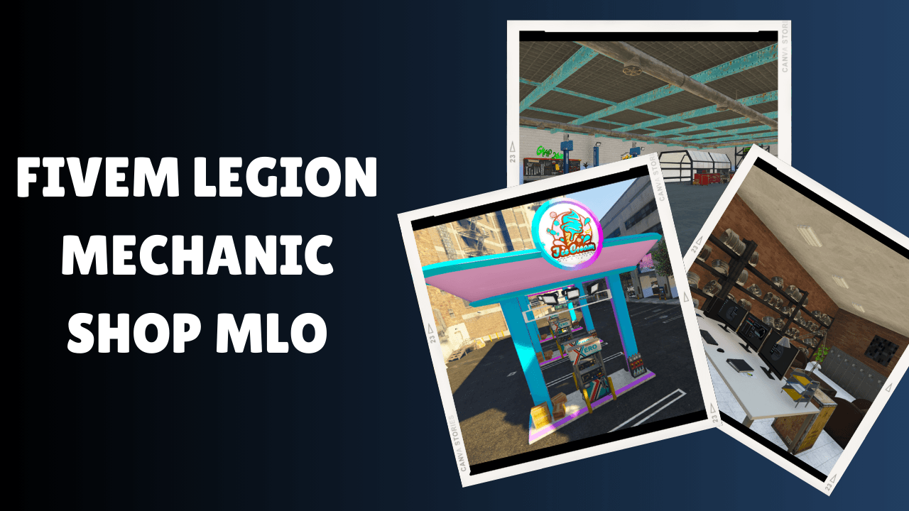 FiveM Legion Mechanic Shop MLO