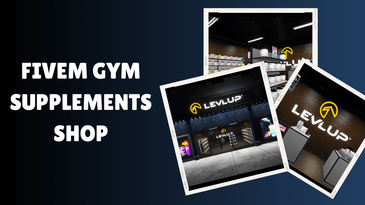 FiveM Gym Supplements Shop