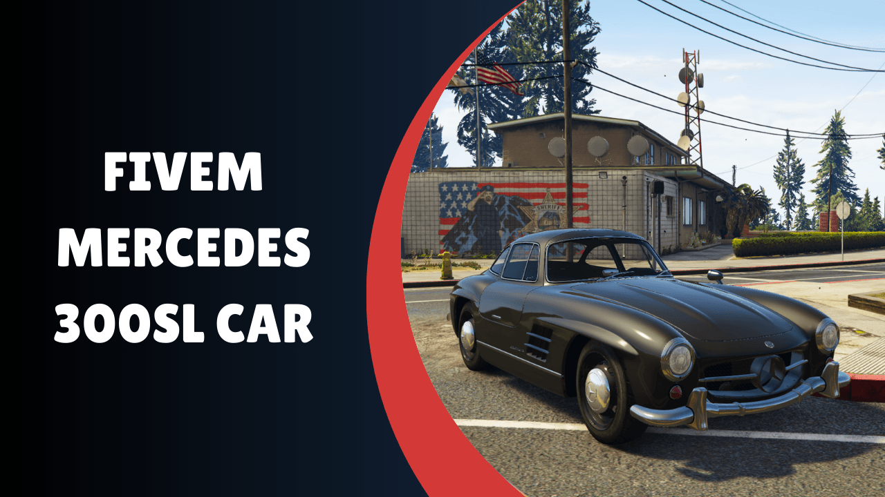 FiveM Mercedes 300SL car