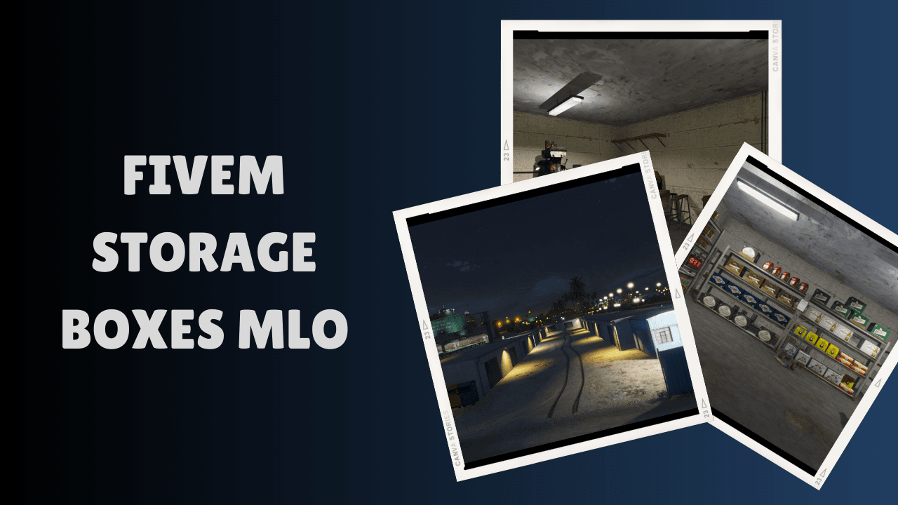FiveM Storage Boxes MLO
