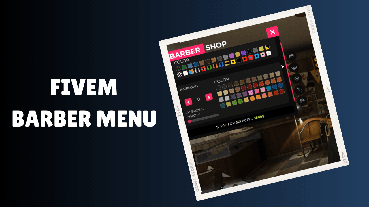 FiveM Barber Menu