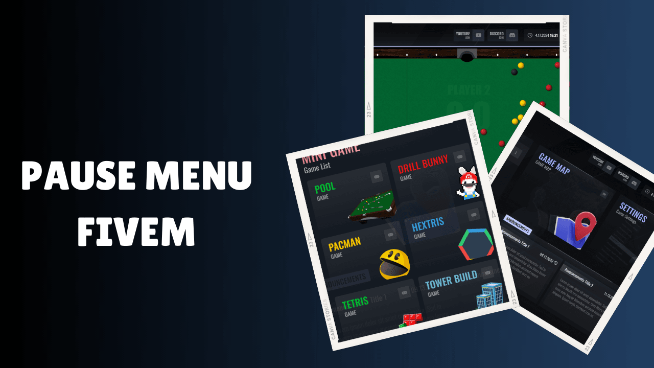 Pause Menu FiveM