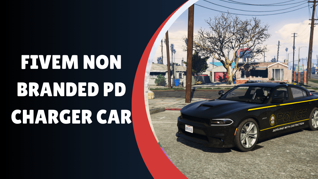 FiveM Non Branded PD Charger Car