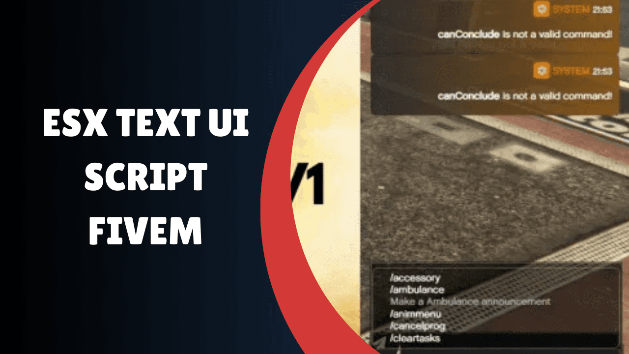 ESX Text UI Script FiveM