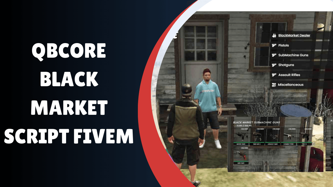 QBcore Black Market Script FiveM