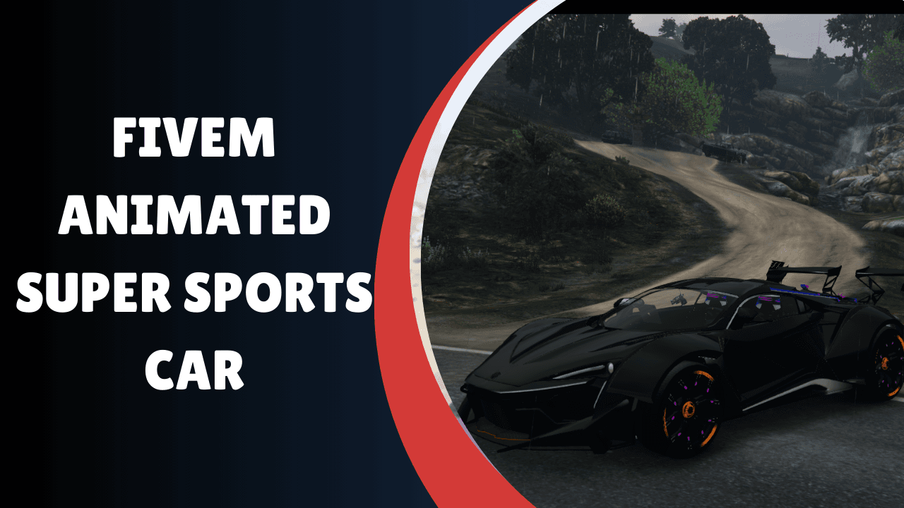FiveM Animated Super Sports Car V2