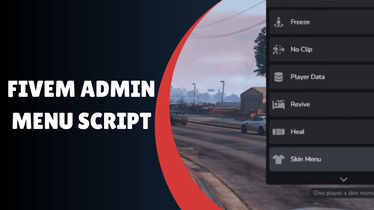 FiveM Admin Menu Script - Ultimate Server Control