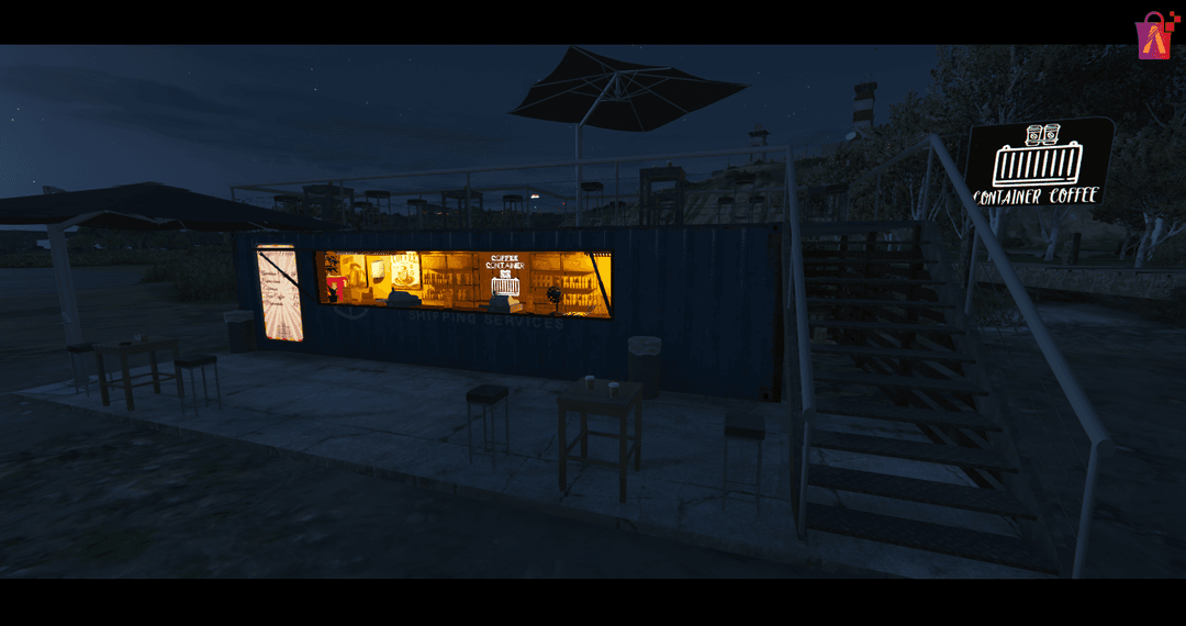 FiveM Container Coffee MLO - Unique Server Upgrade