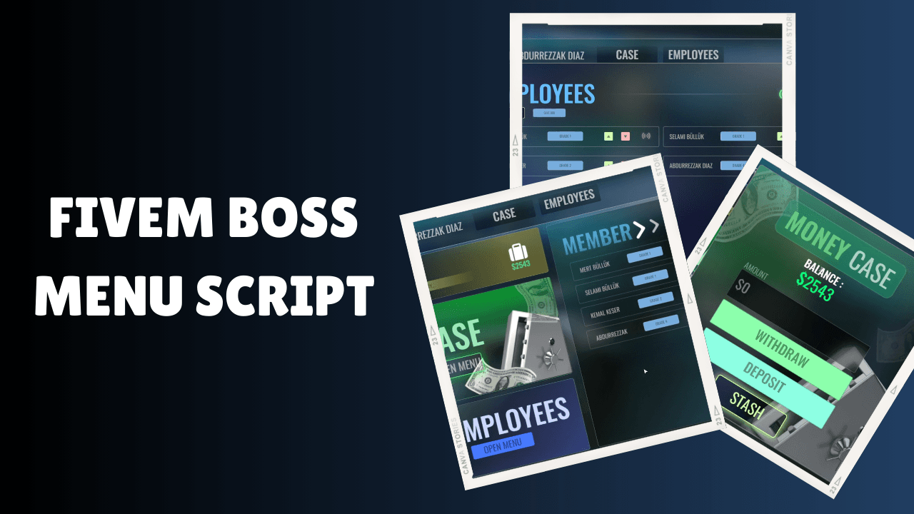 FiveM Boss Menu Script - Enhance Server Management
