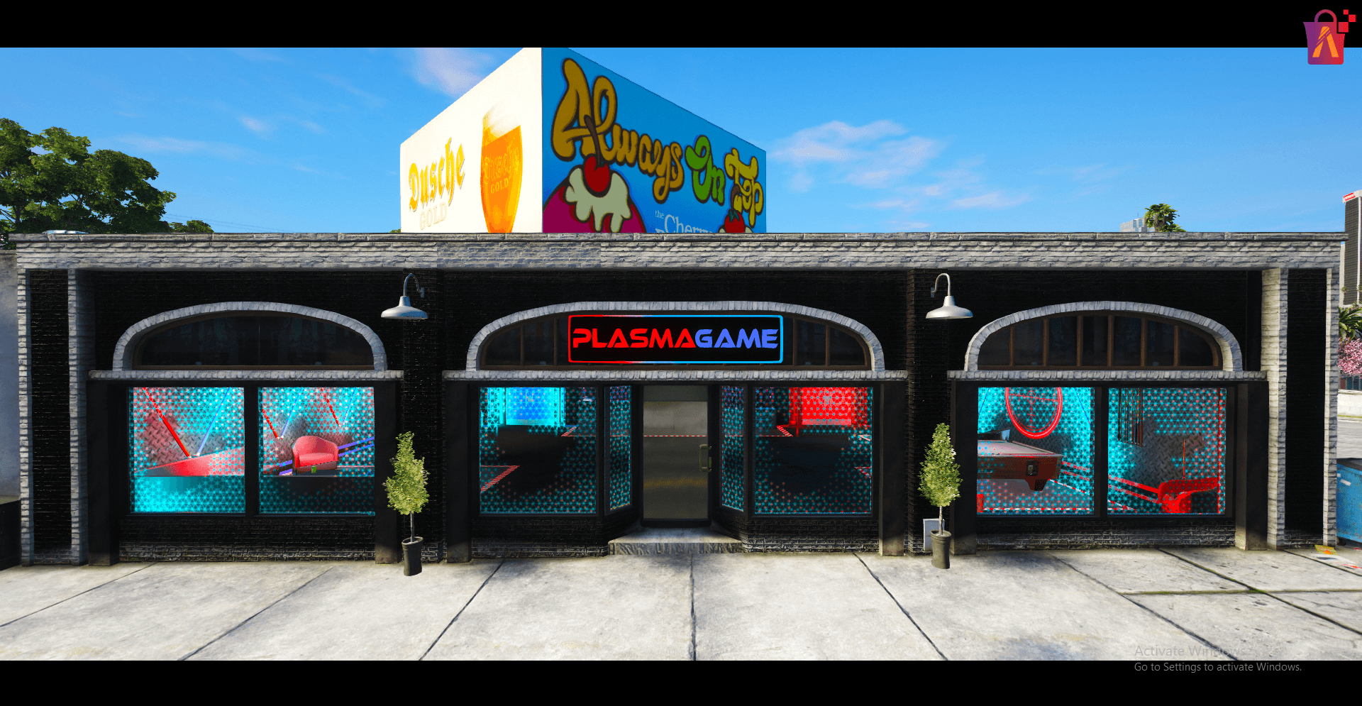 FiveM Plasma Game - Neon-Lit Virtual Gaming Arena