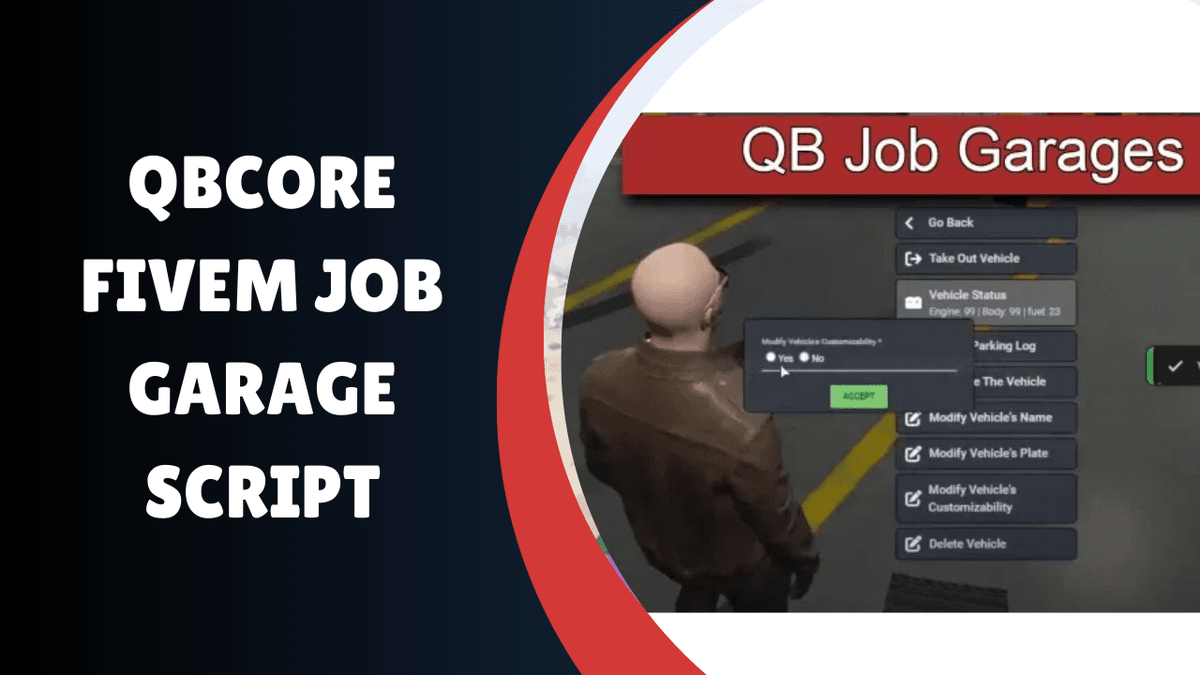Quick Garages Script QBcore FiveM Job Garage Script for Vehicle Management